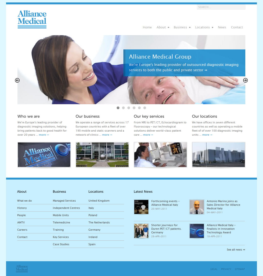 Group Corporate site