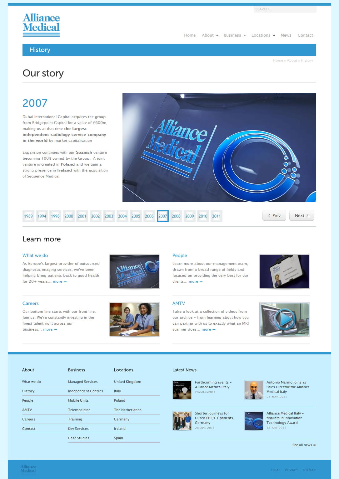 Group Corporate site