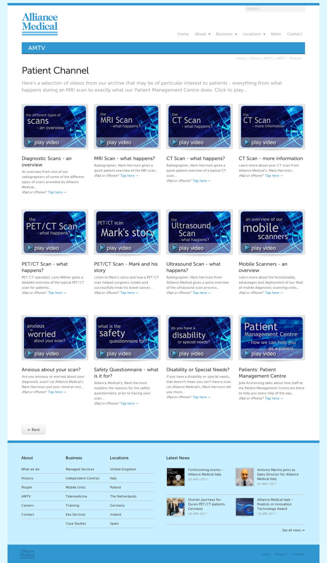 Group Corporate site