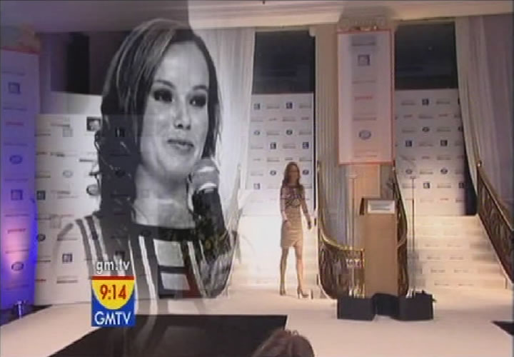 Amanda Holden hosted the ceremony