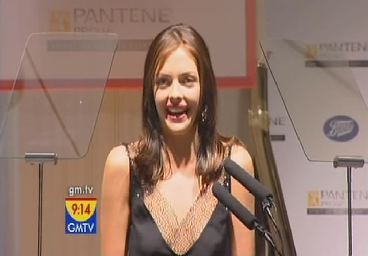 The winner, Katie Houlbrook, who will present alongside Lorraine Kelly on GMTV as well as star in a Pantene TV commercial